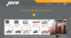 Desktop Screenshot of jeco.se